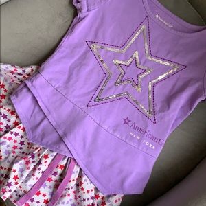 American Girl doll and me outfit